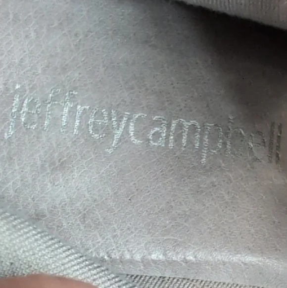 Jeffrey Campbell Light Grey Over-the-Knee Boots - Picture 6 of 7